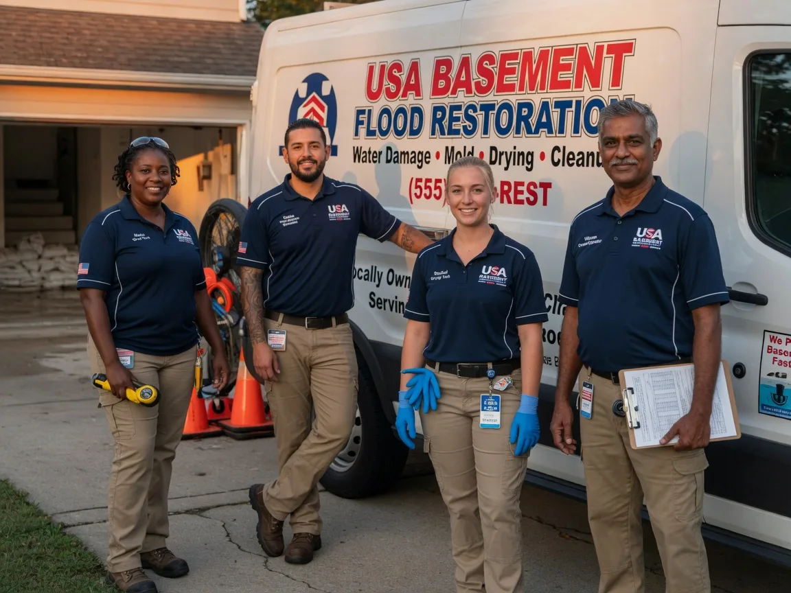Basement Flood Cleanup company in Vaughan, MS